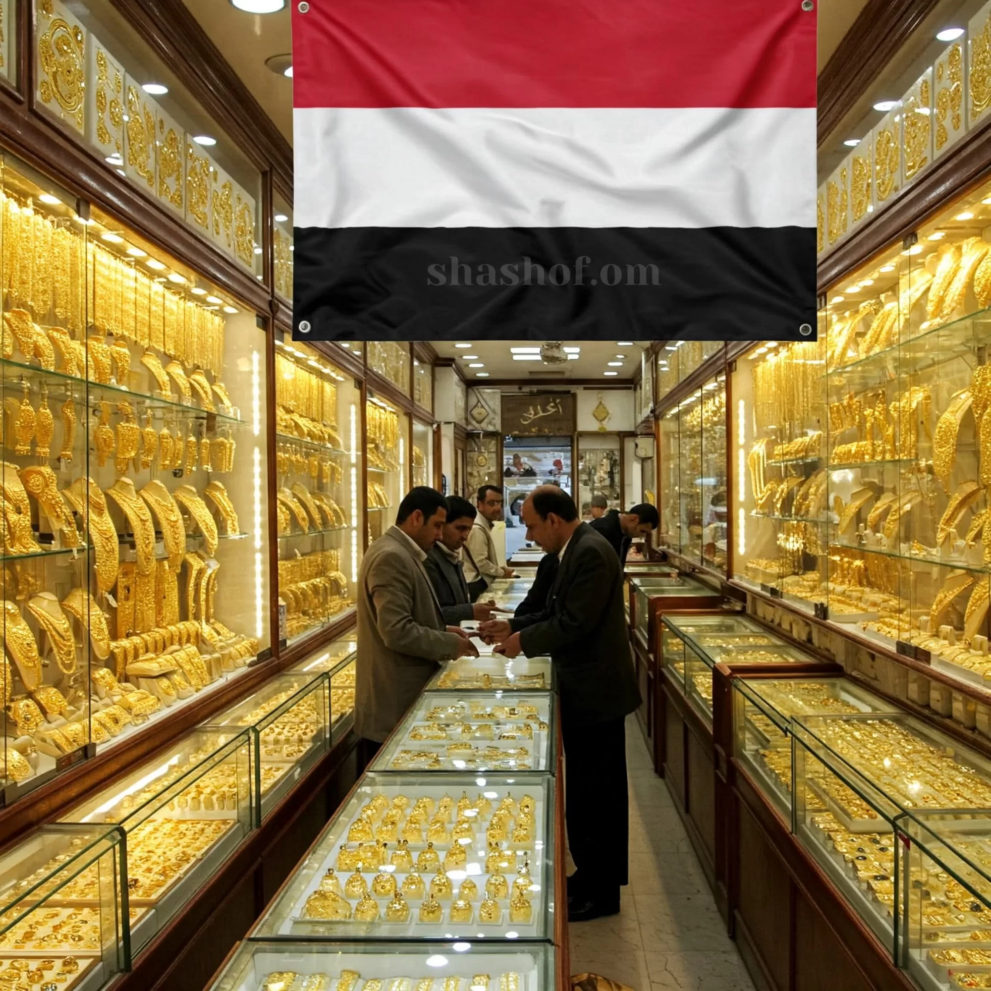 ارتفاع ملحوظ في أسعار الذهب بصنعاء.. واستقرار في عدن