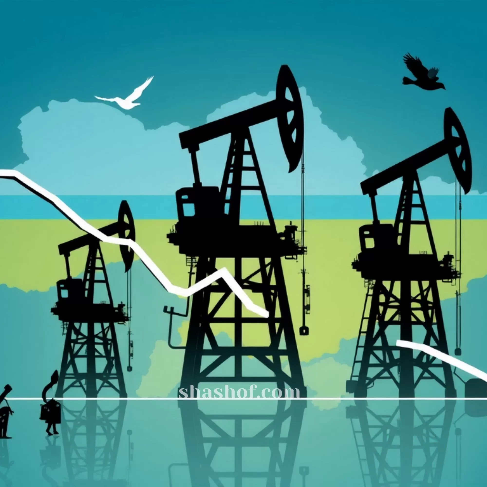 انخفاض أسعار النفط مع بوادر حل الأزمة الأوكرانية