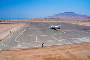 سقطرى – القصة الكاملة لافتتاح مطار جزيرة عبد الكوري