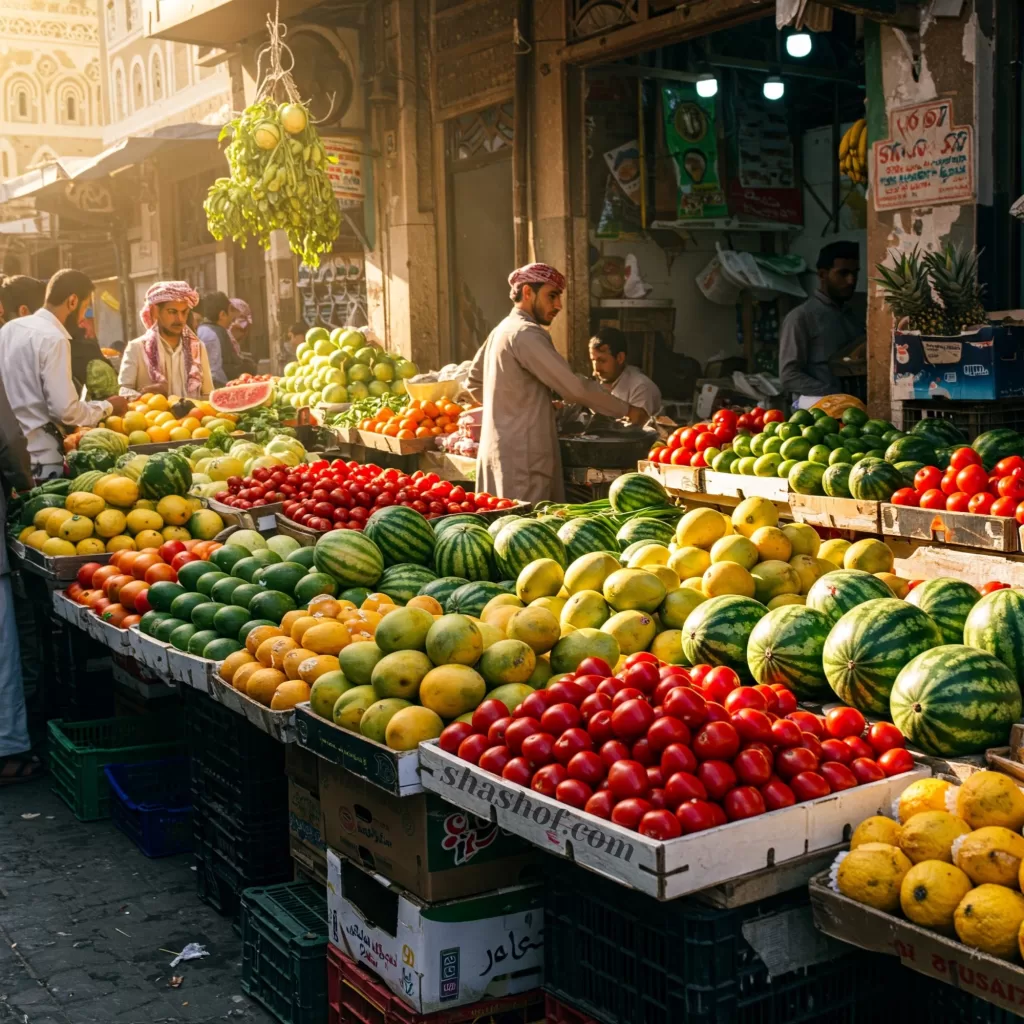 أسعار الخضروات والفواكه في أسواق اليمن: تباين ملحوظ بين عدن وصنعاء
