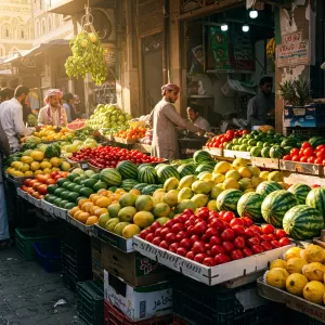 أسعار الخضروات والفواكه في أسواق اليمن: تباين ملحوظ بين عدن وصنعاء