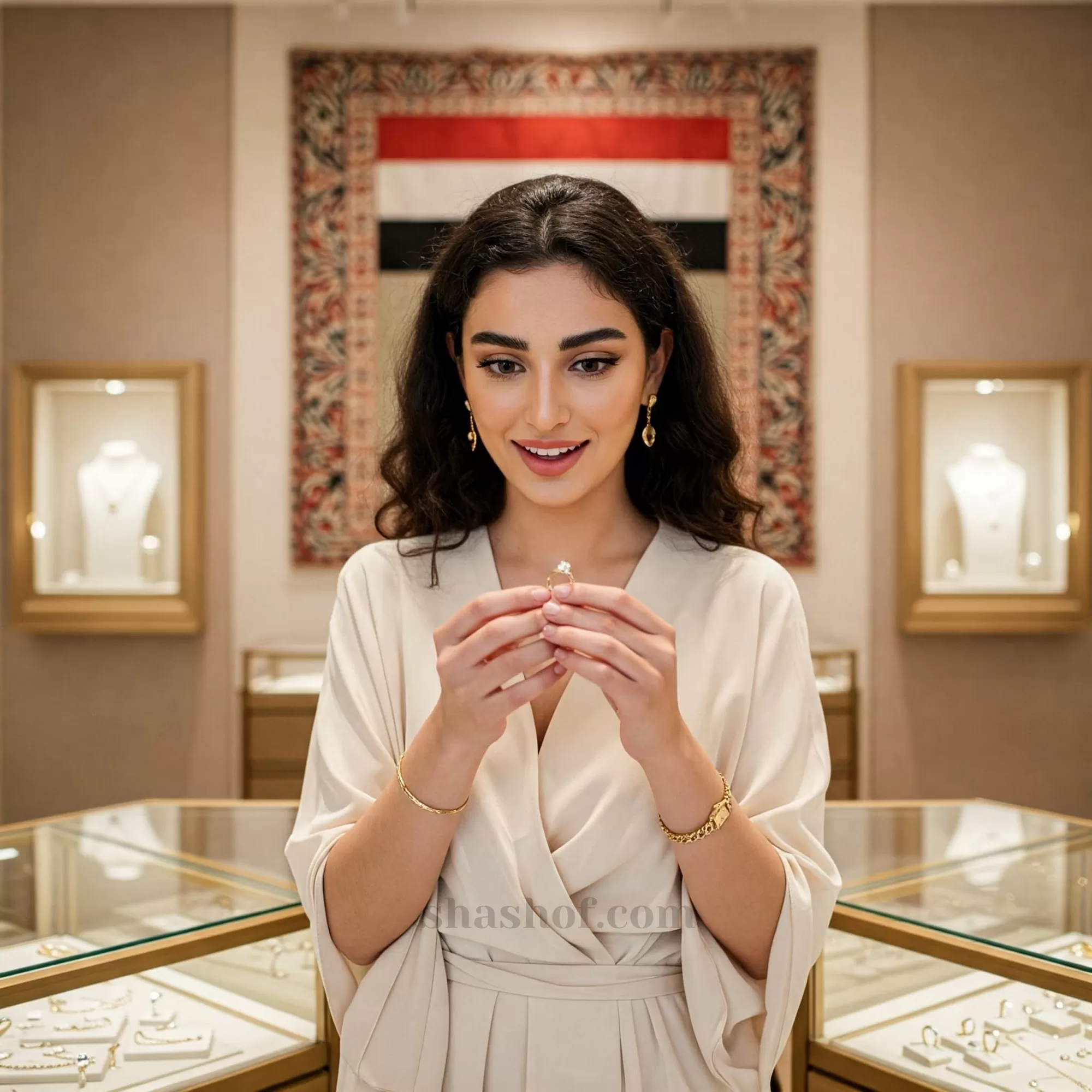 ارتفاع ملحوظ في أسعار الذهب بصنعاء وانخفاض طفيف في عدن اليوم