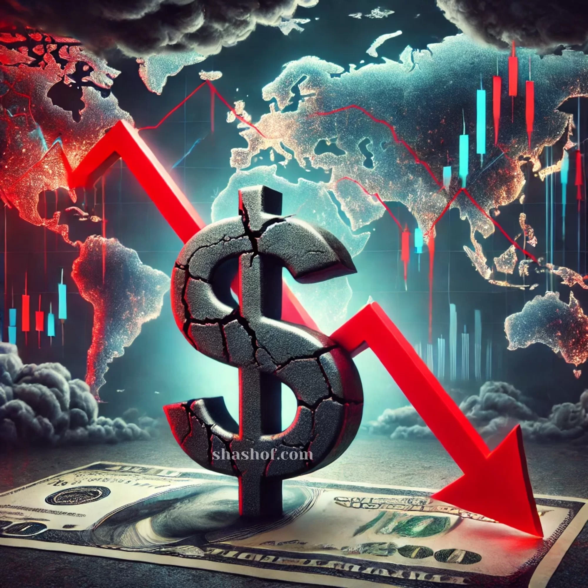 الدولار يسجل أدنى مستوى له في 6 أشهر وسط مخاوف متزايدة بشأن الحرب التجارية