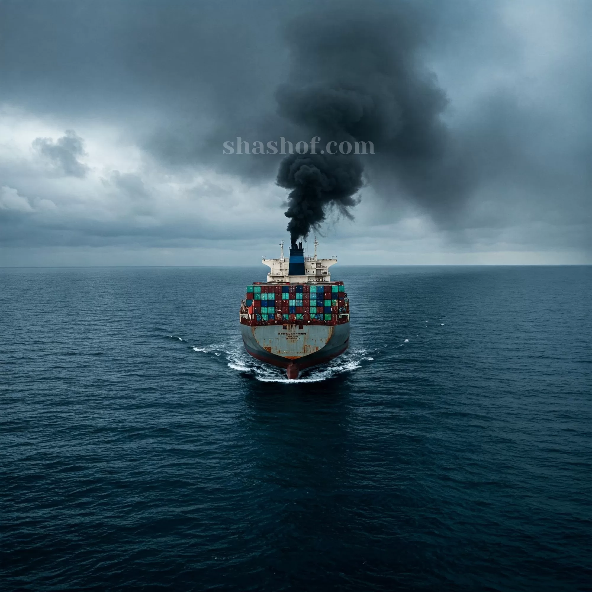 انبعاثات سفن الحاويات تسجل رقماً قياسياً جديداً بسبب تغيير مسارات الشحن حول رأس الرجاء الصالح