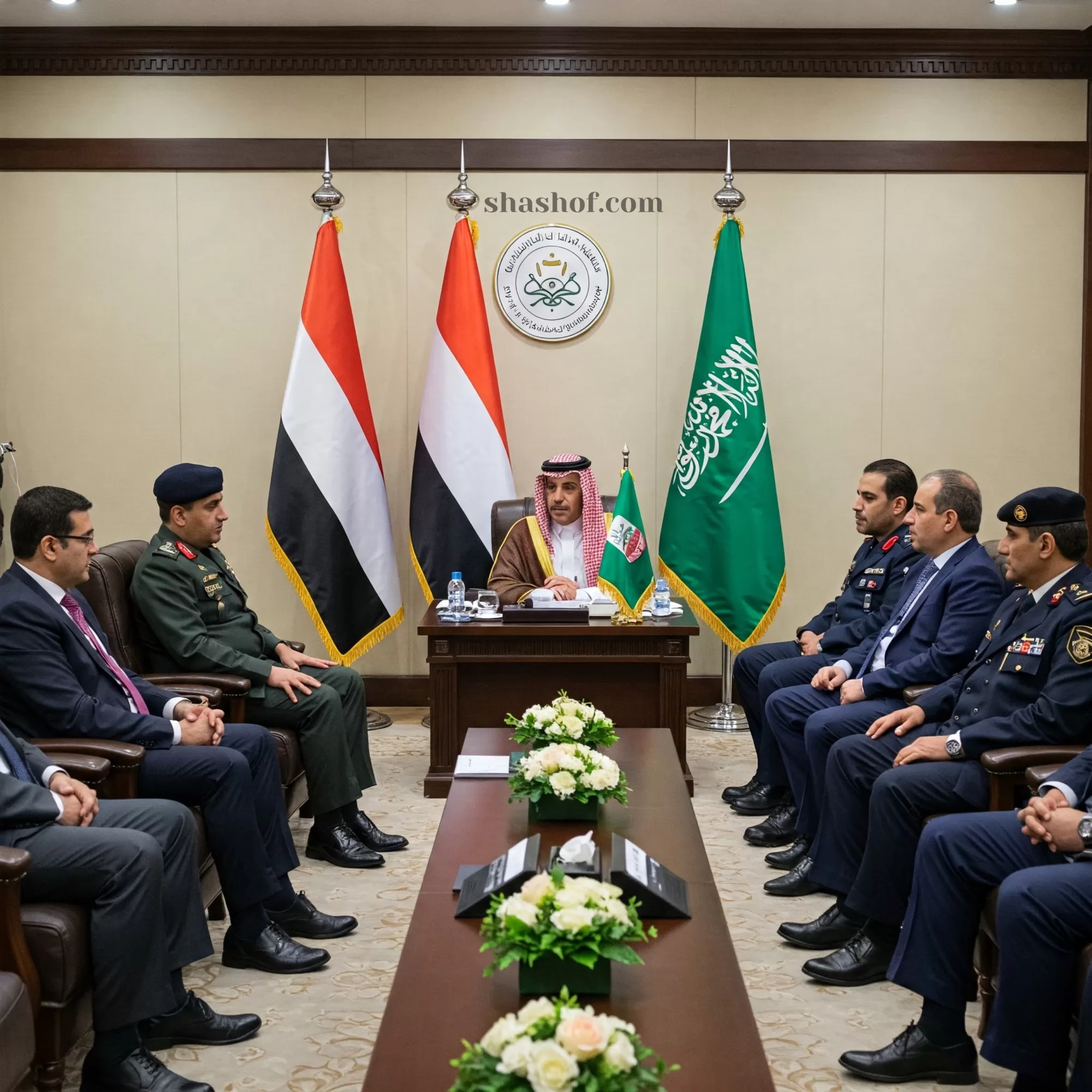 محافظ حضرموت يبحث ملفات أمنية وخدمية في السعودية بدعم من المملكة لـ "حلف القبائل"