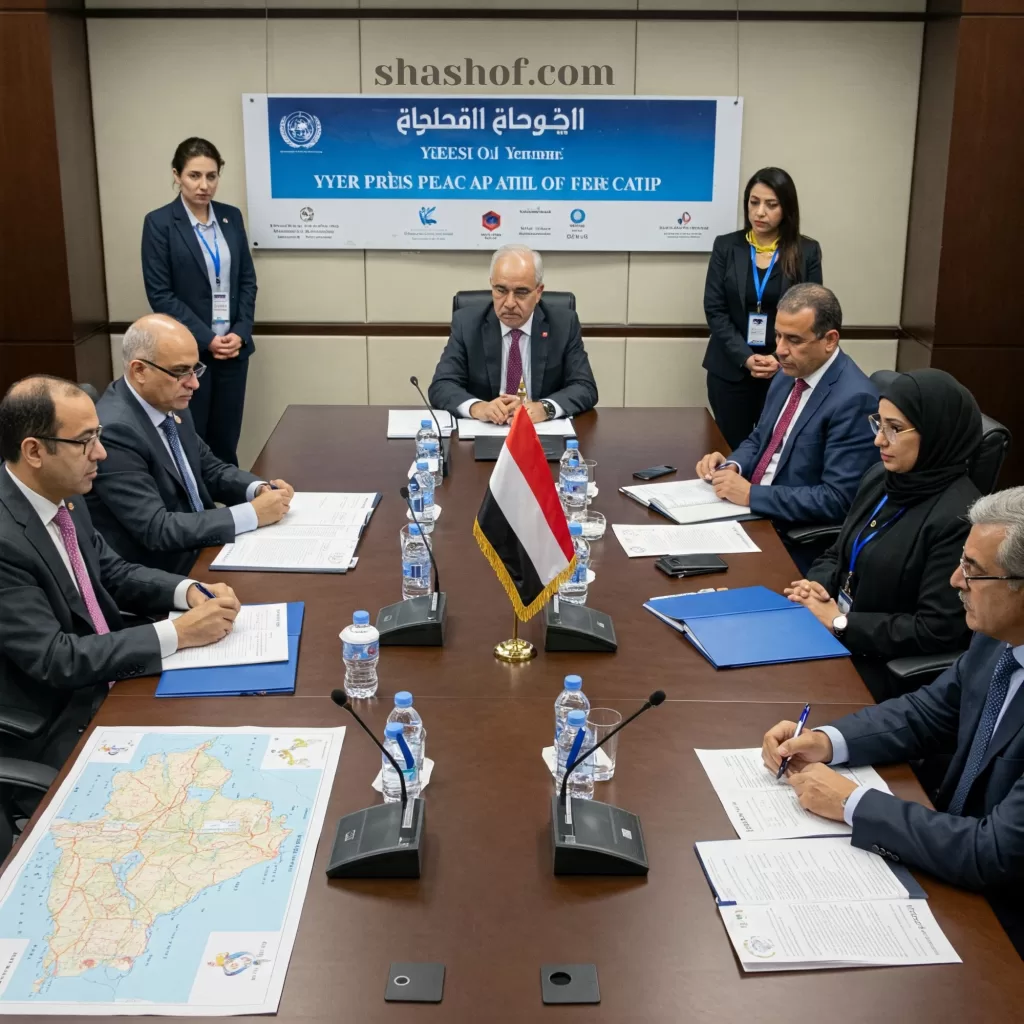 المبعوث الأممي يبحث مع وفد صنعاء ومسؤولين عمانيين استقرار اليمن ومخاوف الأطراف