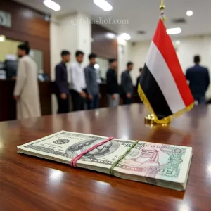 أسعار صرف الريال اليمني مقابل الدولار والسعودي في عدن وصنعاء الان