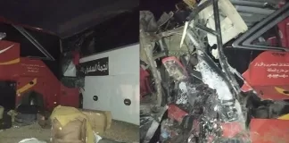 فاجعة العبر: ارتفاع حصيلة الضحايا إلى 4 قتيلاً و 40 جريحاً في حادث باصات النقل