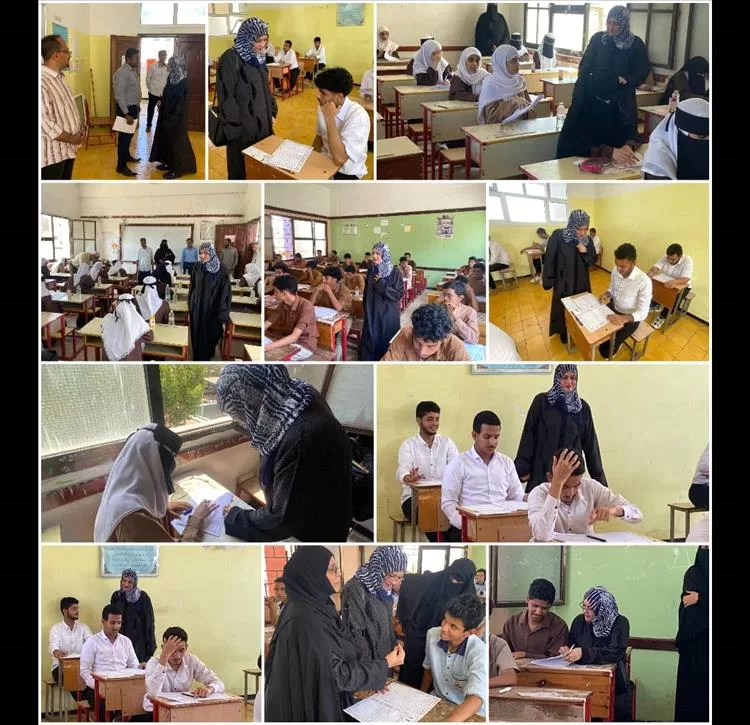 بتكليف من محافظ العاصمة عدن: المستشارة ميرفت سلامي تتفقد سير امتحانات الثانوية العامة في مديريتي المنصورة وكريتر