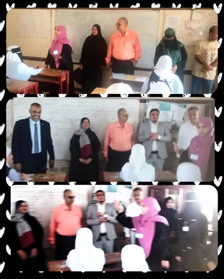 قيادة محافظة عدن تدشّن اختبارات الثانوية العامة بثانوية أكتوبر للبنات