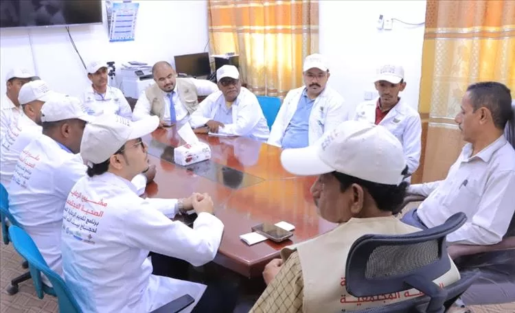 العمودي يلتقي بالمشاركين في القافلة الطبية بمشروع الرعاية الصحية المجتمعية لخدمة حجاج بيت الله الحرام