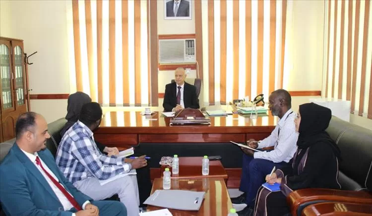 المحامي العام الأول للجمهورية  يلتقي مسؤولة الحماية بالصليب الأحمر الدولي