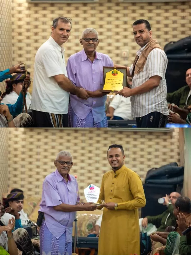 امسية تكريمية للموسيقار احمد بن غودل احتضنها فندق اللوتس بخورمكسر