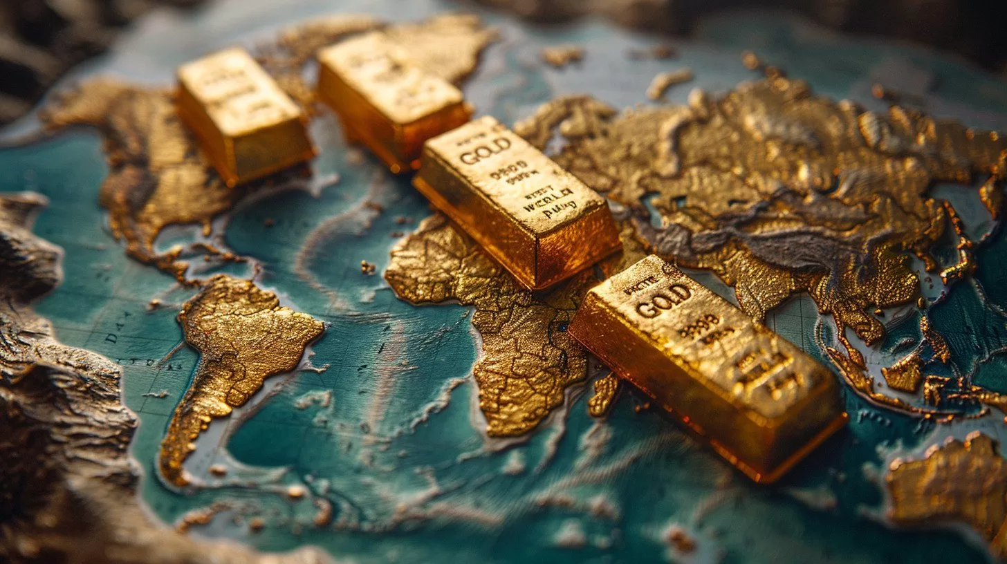 الذهب يحلق عالياً طلب عالمي قياسي في الربع الأول مدفوعاً