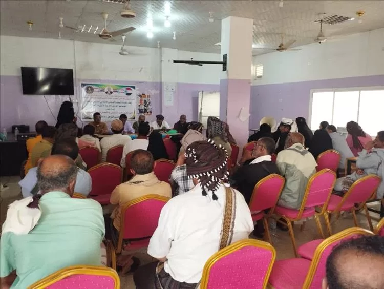 اليمن اليوم اخبار المحافظات انتقالي خنفر بأبين يعقد اجتماعه