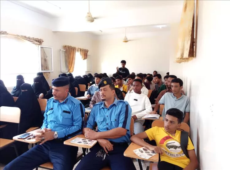 اليمن اليوم اخبار المحافظات لجنة التوعية المرورية تنفذ نزولًا