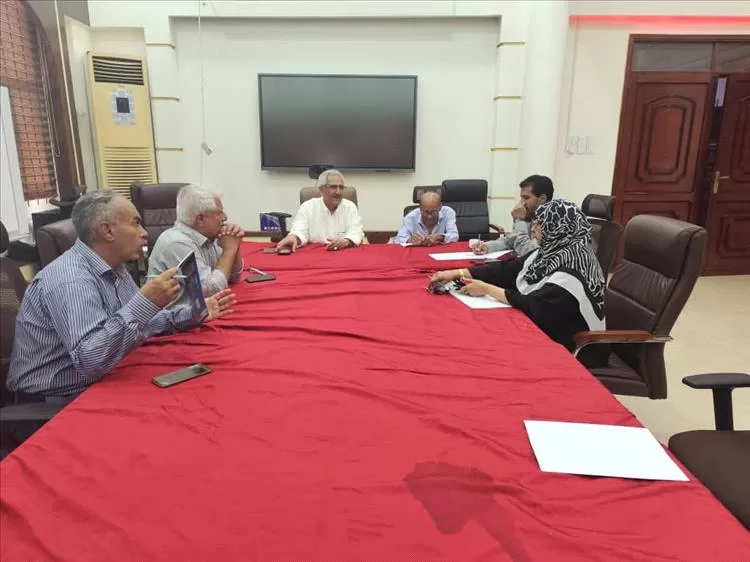 اليمن اليوم اخبار عدن اجتماع للجنة الرئيسية لمناقشة الخطة