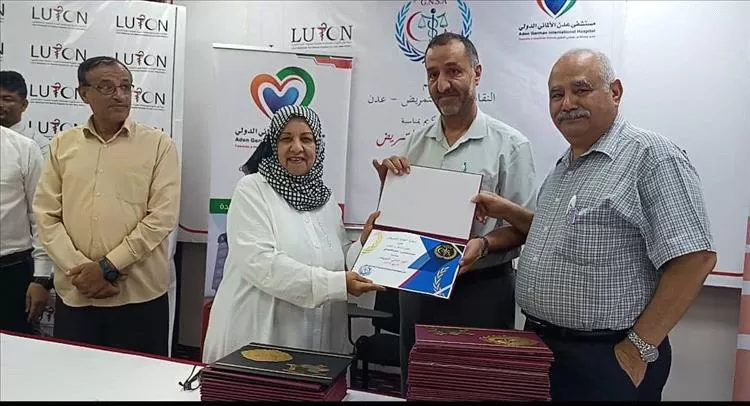 بمناسبة اليوم العالمي للتمريض. البيشي يكرم الكادر التمريضي في المستشفيات بعدن