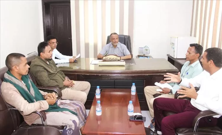 مدير عام بروم ميفع يناقش مع مدير عام مؤسسة الطرق والجسور جملة من والقضايا والمستجدات