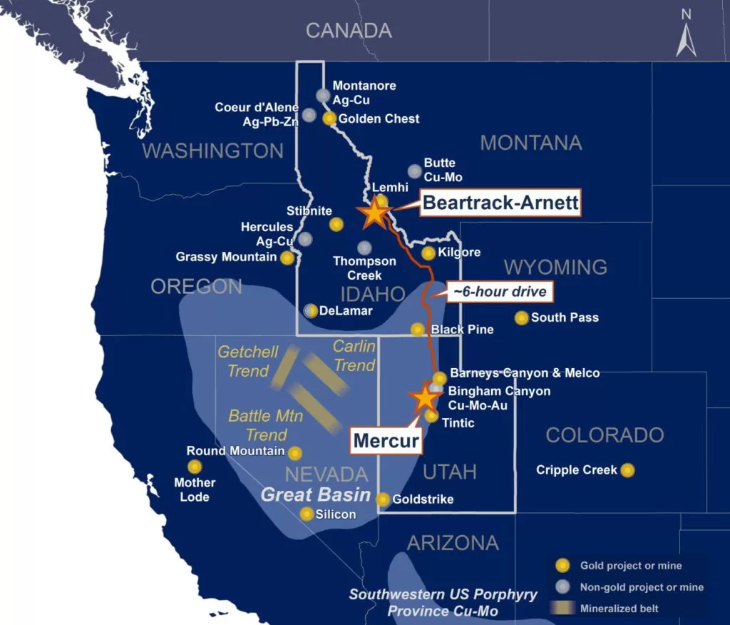 رهانات الذهب الإحياء على Mercur و Beartrack-Arnett كحافزين في سوق الذهب الضيق
