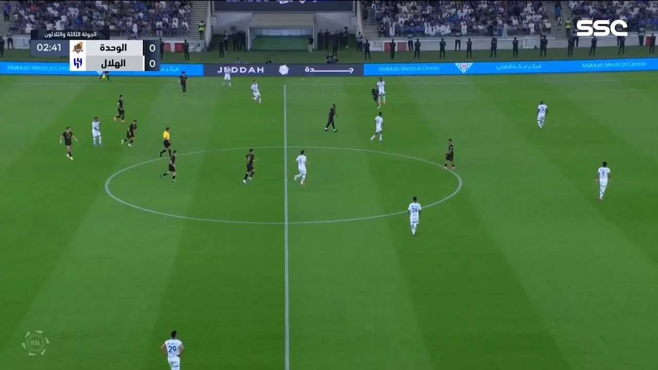 ملخص مباراة الوحدة 1 - 1 الهلال | الجولة ( 33 ) من دوري روشن السعودي للمحترفين 2024-2025