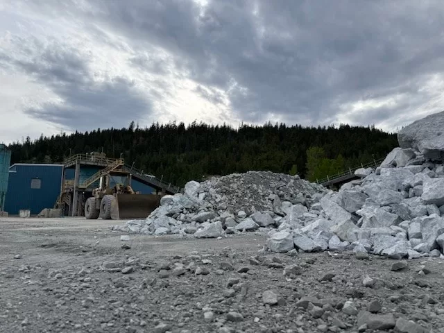 Ore from Talisker's Bralorne Mine (Image: Nicola Mining)