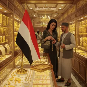 مفاجأة في أسواق الذهب اليمنية: صنعاء تسجل ارتفاعًا وعدن تشهد انخفاضًا حادًا!