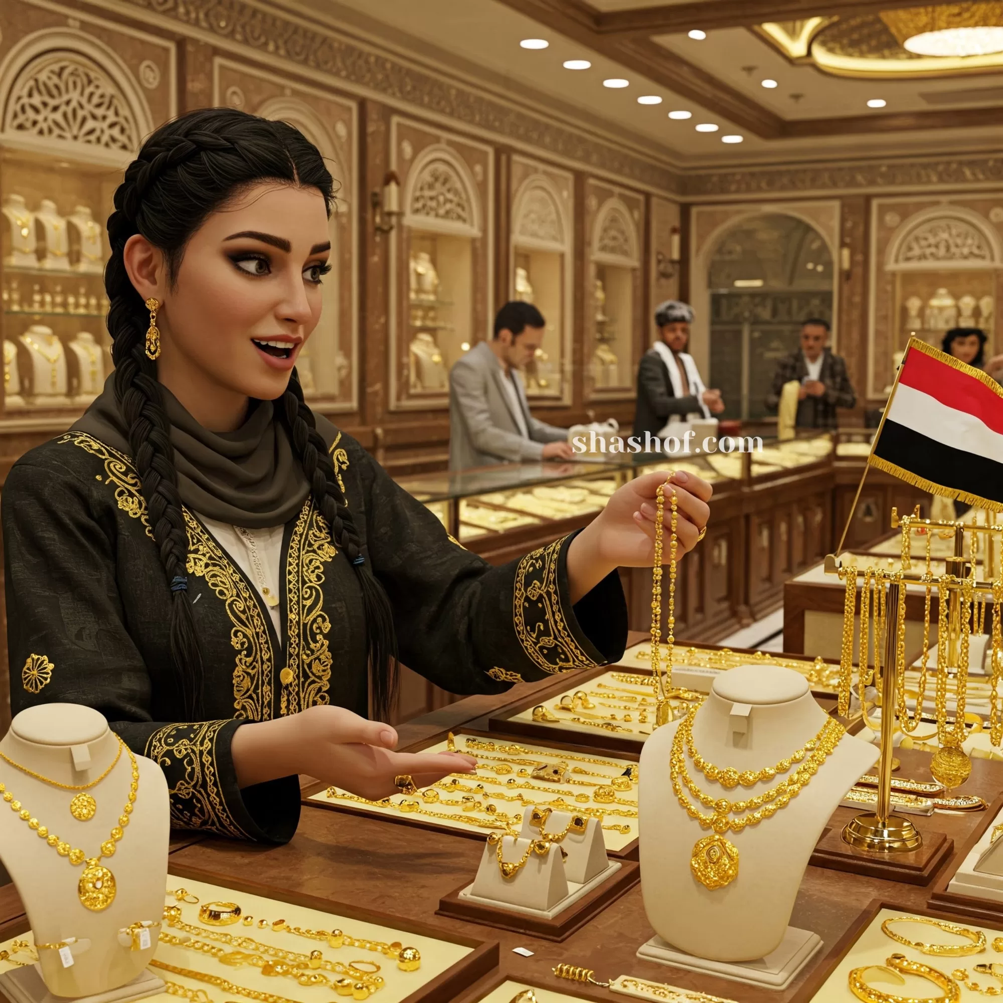 انخفاض ملحوظ في أسعار الذهب في صنعاء وعدن اليوم