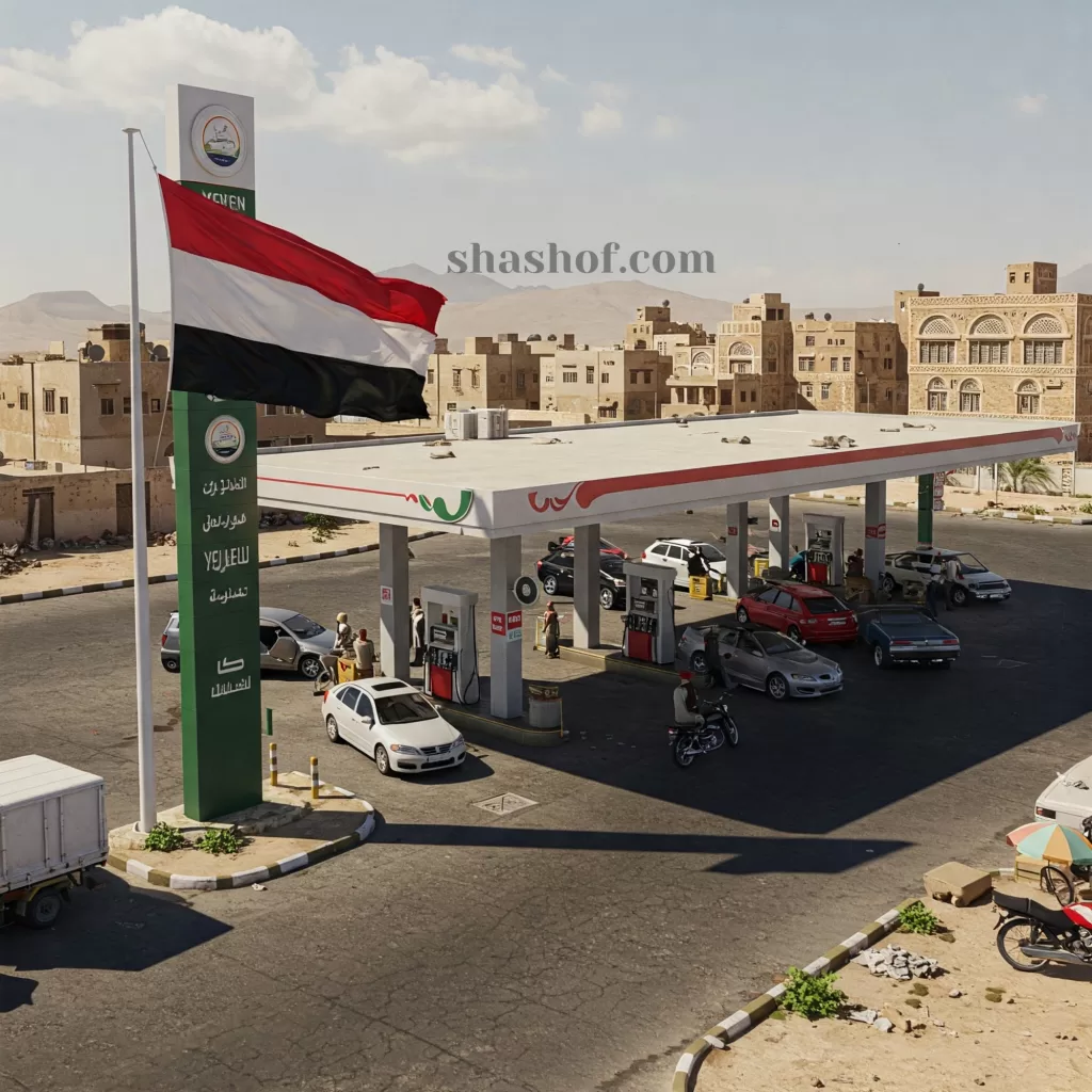 شركة النفط اليمنية تعلن عن محطات الوقود العاملة في محافظة إب ليوم الخميس 8 مايو 2025
