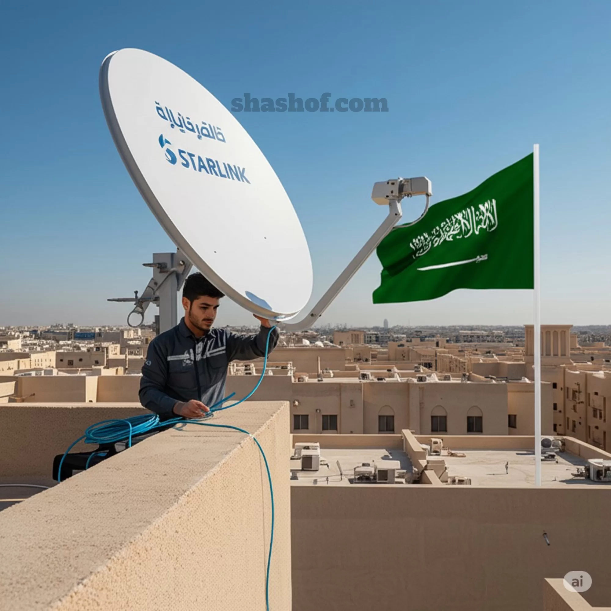 ستارلينك الإنترنت الفضائي التابع لإيلون ماسك ، أصبح الآن متاحة رسميًا في المملكة