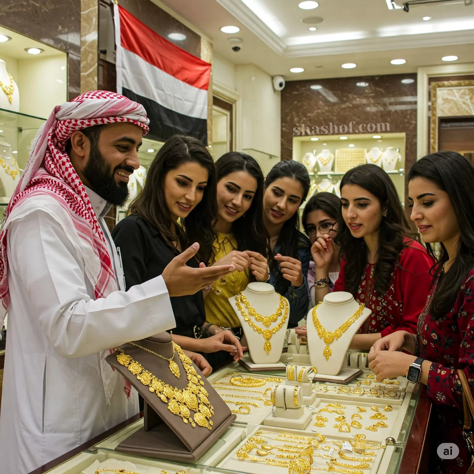 انخفاض ملحوظ في أسعار الذهب اليوم الخميس في صنعاء وعدن