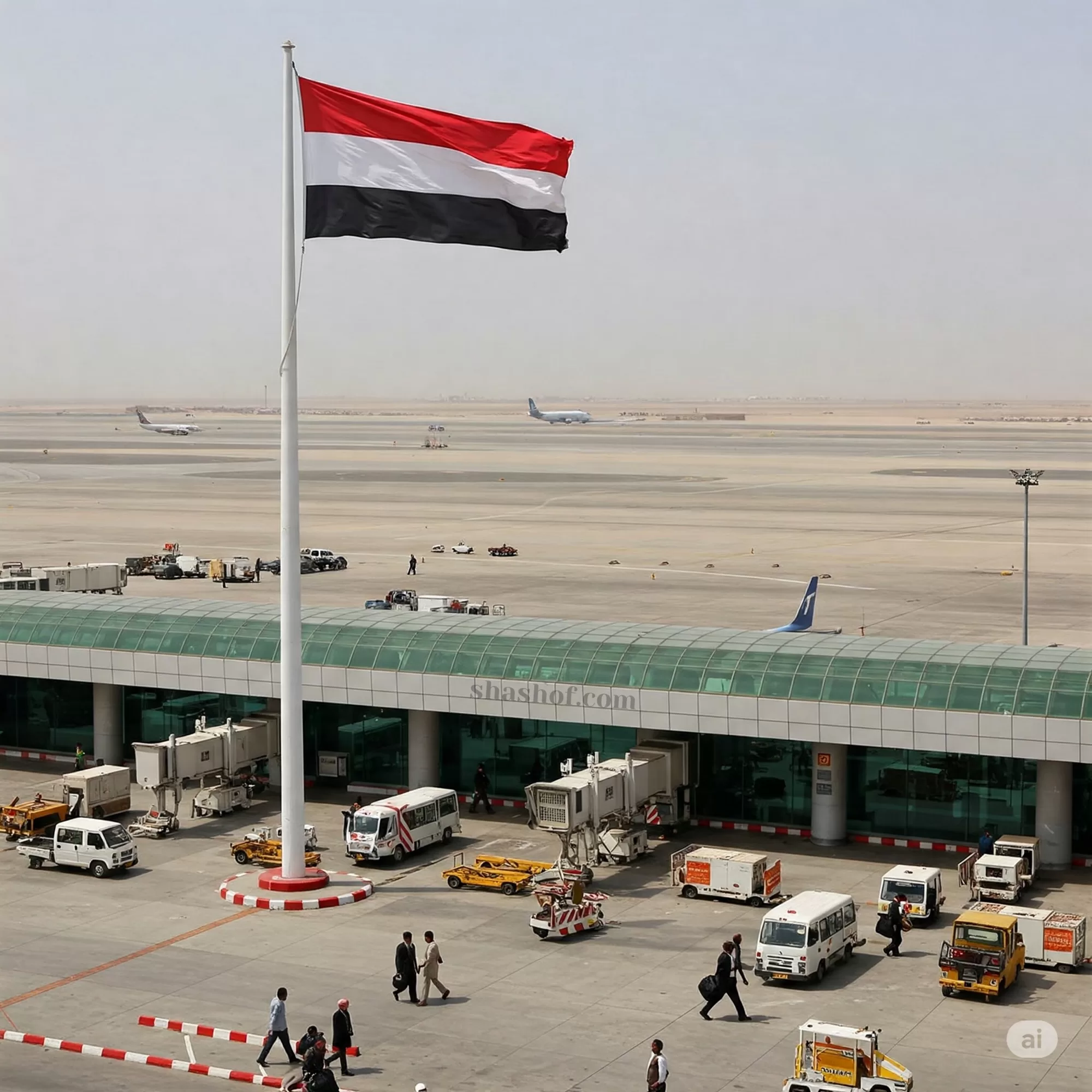 مطار صنعاء الدولي يستقبل أول رحلة أممية بعد إعادة التأهيل.. وعشر رحلات متوقعة اليوم