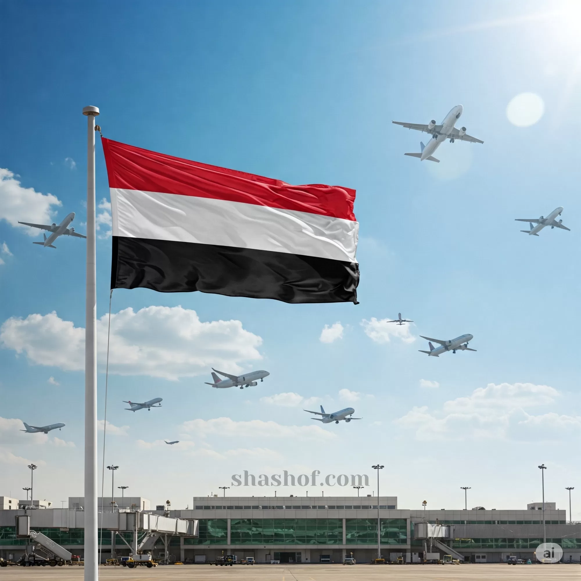 استئناف الرحلات الجوية المباشرة بين صنعاء وعمان اعتبارًا من اليوم السبت