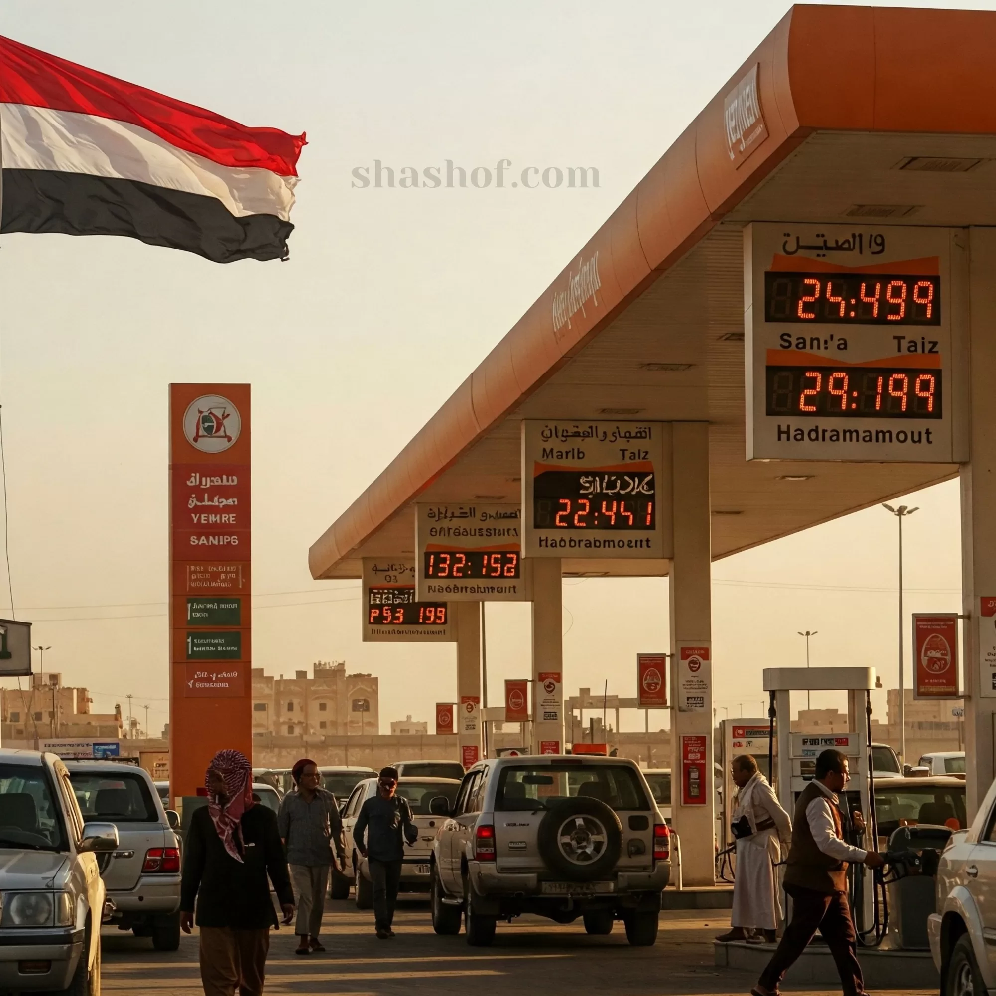 خريطة أسعار الوقود اليمنية.. صنعاء جنة وعدن جحيم ومارب وتعز وحضرموت!