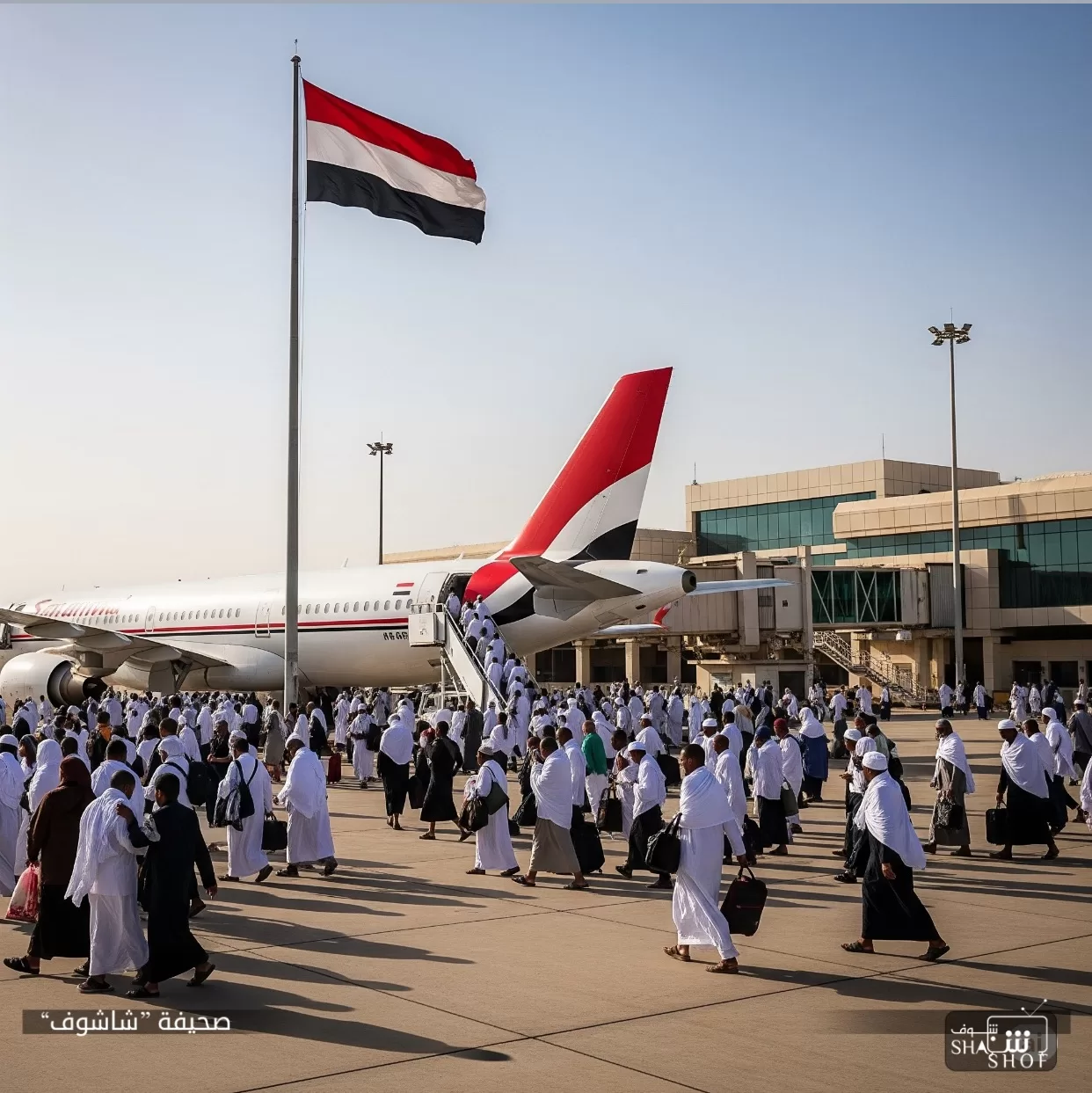 بشائر للحجاج اليمنيين: رحلات مباشرة من مطار صنعاء إلى جدة تبدأ الأسبوع القادم