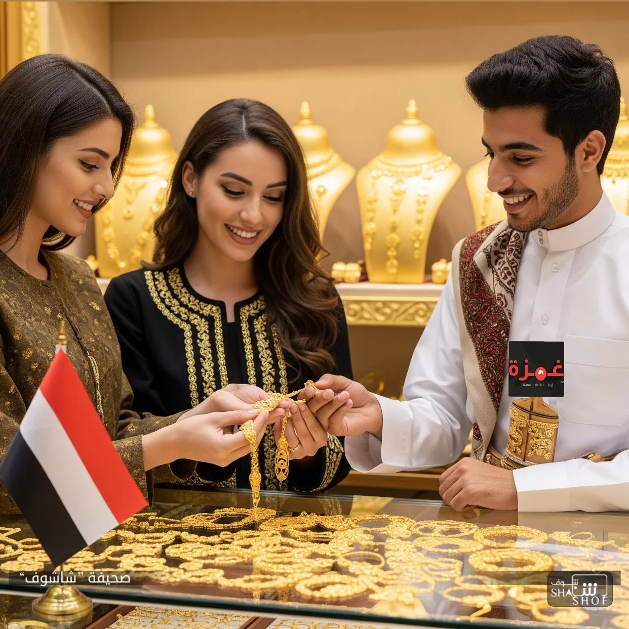 ارتفاع جديد في أسعار الذهب بصنعاء وعدن اليوم السبت