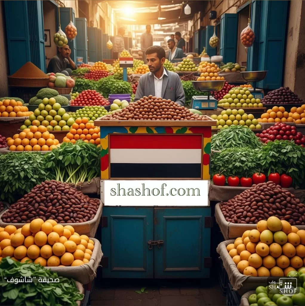 أسعار الخضروات والفواكه بالجملة وبالكيلو في سوق شميلة – صنعاء وسوق المنصورة – عدن