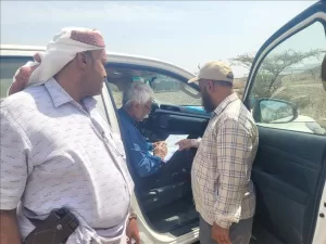 أحدث مستجدات وردت الآن – لجنة من وزارة الزراعة والأسماك تبدأ أعمال تأهيل سد سبأ في لحج من الجهة ال…