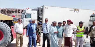 الوكيل قويزان يتفقد سير أعمال تطوير جمرك شحن ويبحث مع الجهات المعنية أبرز التحديات والمشاريع المتعثرة