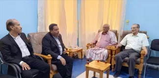 بحث أوجه التعاون المشترك بين مؤسسة الصندوق الخيري للطلاب المتفوقين ومكتب التربية بحضرموت