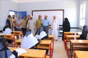 أخبار المحافظات – تدشين اختبارات إنهاء المرحلة الثانوية العامة بثانويات مديرية القطن