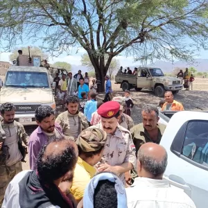 أخبار المحافظات – قيادة اللواء السادس دعم واسناد تشيع الشهيد محمد البيدحي الى مسقط رأسه في حجر الضالع