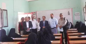 أخبار المحافظات – محافظ الضالع يدشن الامتحانات الوزارية في مدارس الوعرة وعبد الدائم ولكمة صلاح بالمحافظة