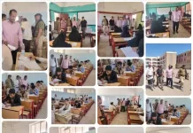 مدير عام مديرية قعطبة الشاعري يدشن بدء امتحانات الثانوية العامة