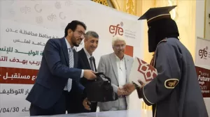 أخبار عدن – العاصمة عدن تحتفل بتخرج 200 شاب وشابة ضمن مشروع “مستقبل” للتشغيل الذاتي