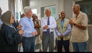 أخبار عدن – المدير الإقليمي لليونيسيف يطّلع على وضع منظومة المياه في عدن