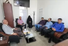 الوكيل الشبحي يلتقي بمؤسسة قمة عدن للصحة والتربية والتنمية AAF
