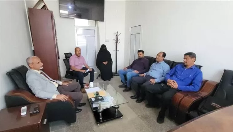 الوكيل الشبحي يلتقي بمؤسسة قمة عدن للصحة والتربية والتنمية AAF