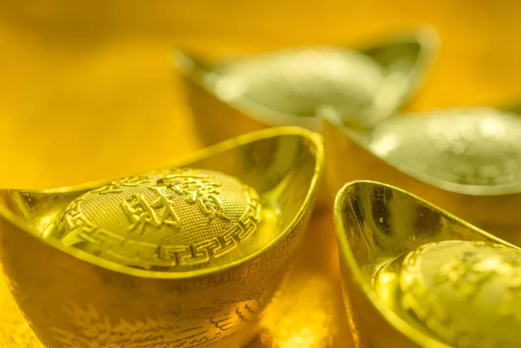 إجمالي واردات الذهب في الصين عبر هونغ كونغ يصل إلى