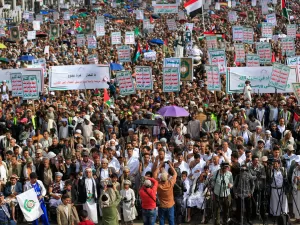 احتجاجات في المغرب واليمن وموريتانيا وأفغانستان دعمًا لغزة